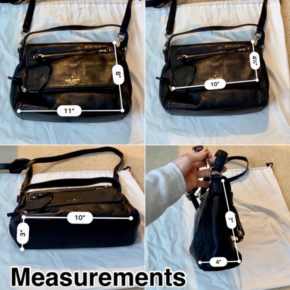 Kate Spade medium fold over crossbody bag - Picture 11 of 11